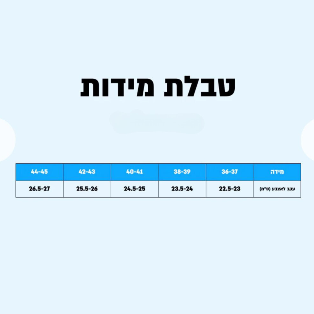 כפכפי ענן - לעד אפס כאבי רגליים